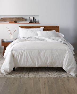Ella Jayne 100% Cotton Percale Satin Stitched 3-Pc. Duvet Cover Set, King/California King