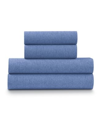 Ella Jayne Soft Heather Jersey Knit 4-Pc. Sheet Set, Queen