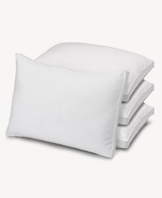 Ella Jayne Gusseted Firm Plush Down Alternative Side/Back Sleeper 4-Pack Pillow, Queen