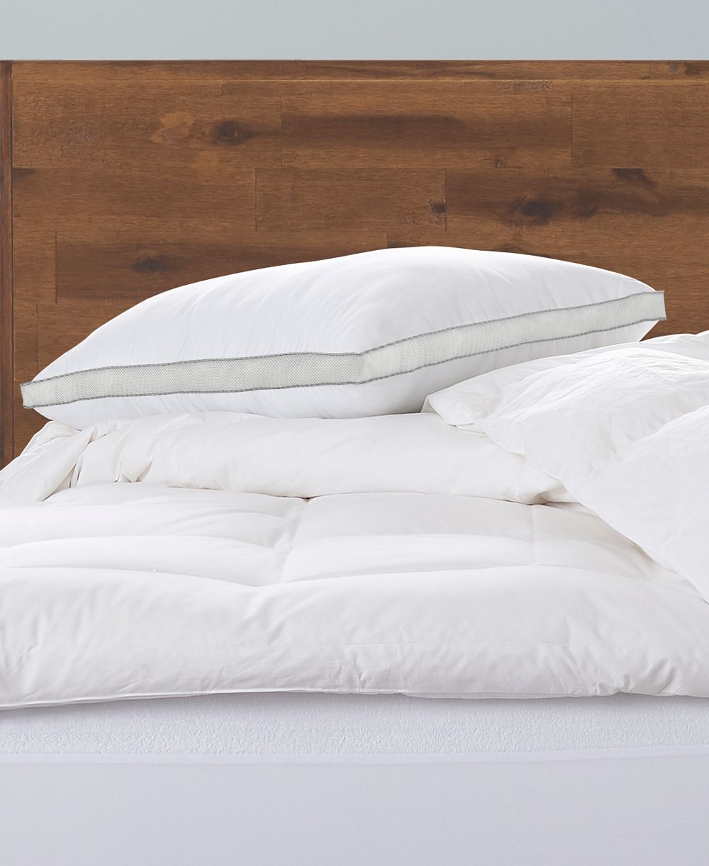 Ella Jayne Memory Fiber Luxurious Mesh Gusseted Any Position Pillow, King