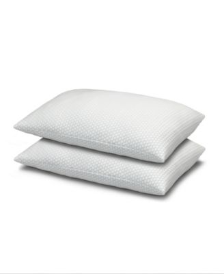 Подушки Ella Jayne Cool N' Comfort, средняя плотность, гелевое волокно CoolMax, комплект 2 шт, Queen