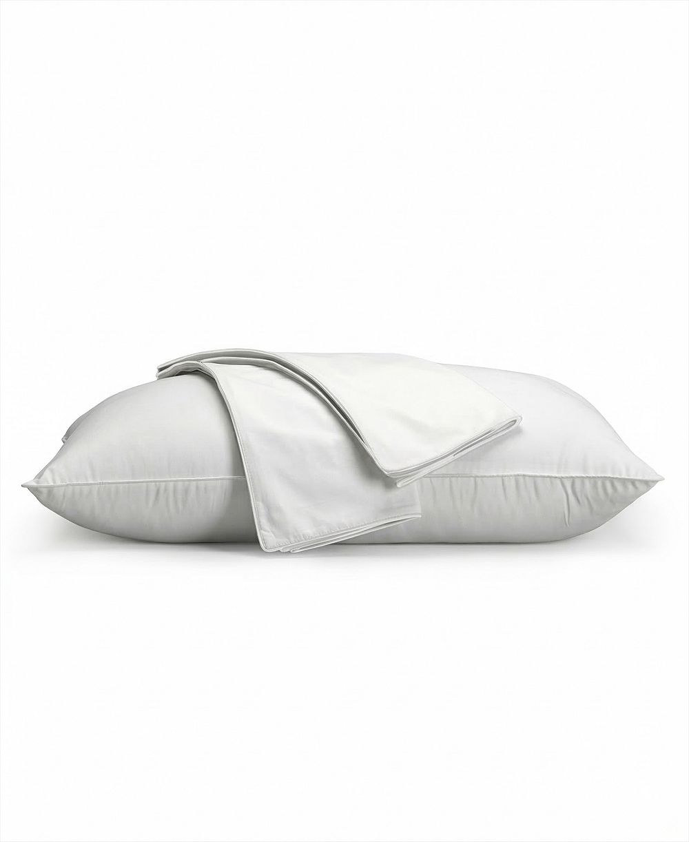Ella Jayne 100% Cotton Percale Hidden Zipper 2-Pack Pillow Protectors, Standard