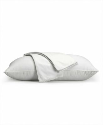 Ella Jayne 100% Cotton Percale Hidden Zipper 2-Pack Pillow Protectors, Queen