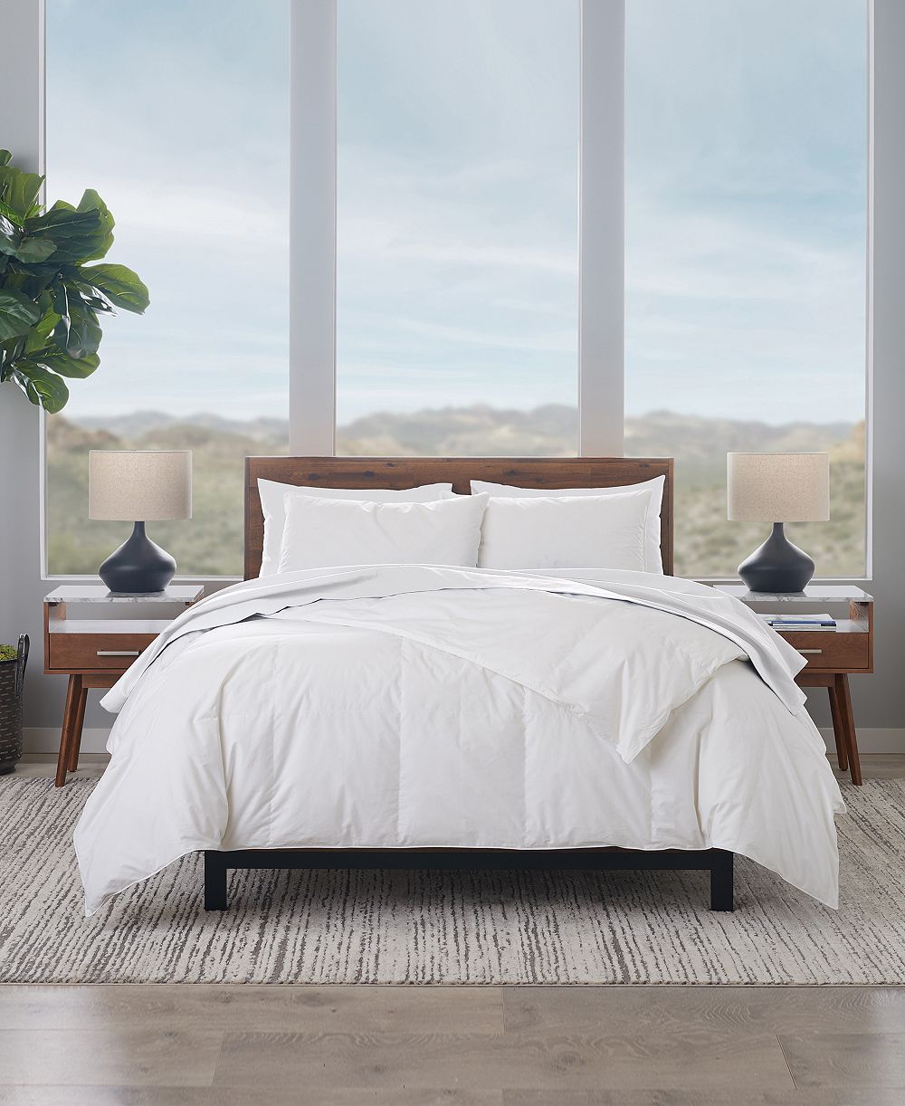 Ella Jayne 100% Certified RDS All Season White Down Comforter, King/California King