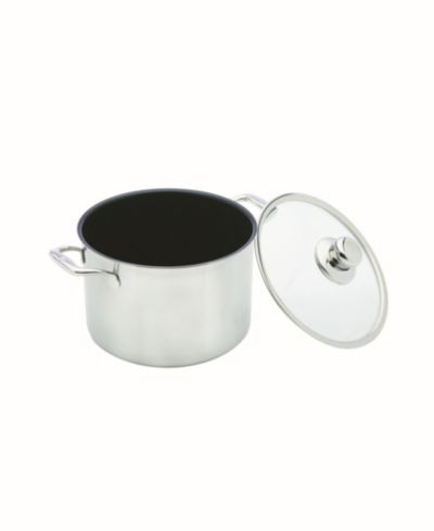 Кастрюля Swiss Diamond с крышкой, антипригарная, 9.5" , 7.9 QT.