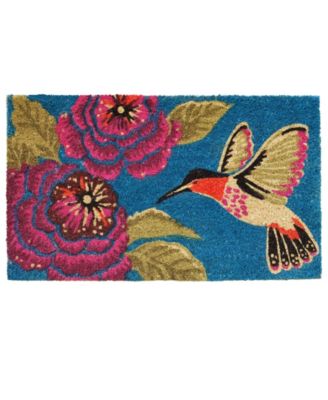 Натуральный коврик для ног Home & More Hummingbird Delight Coir/Vinyl, 24" x 36"