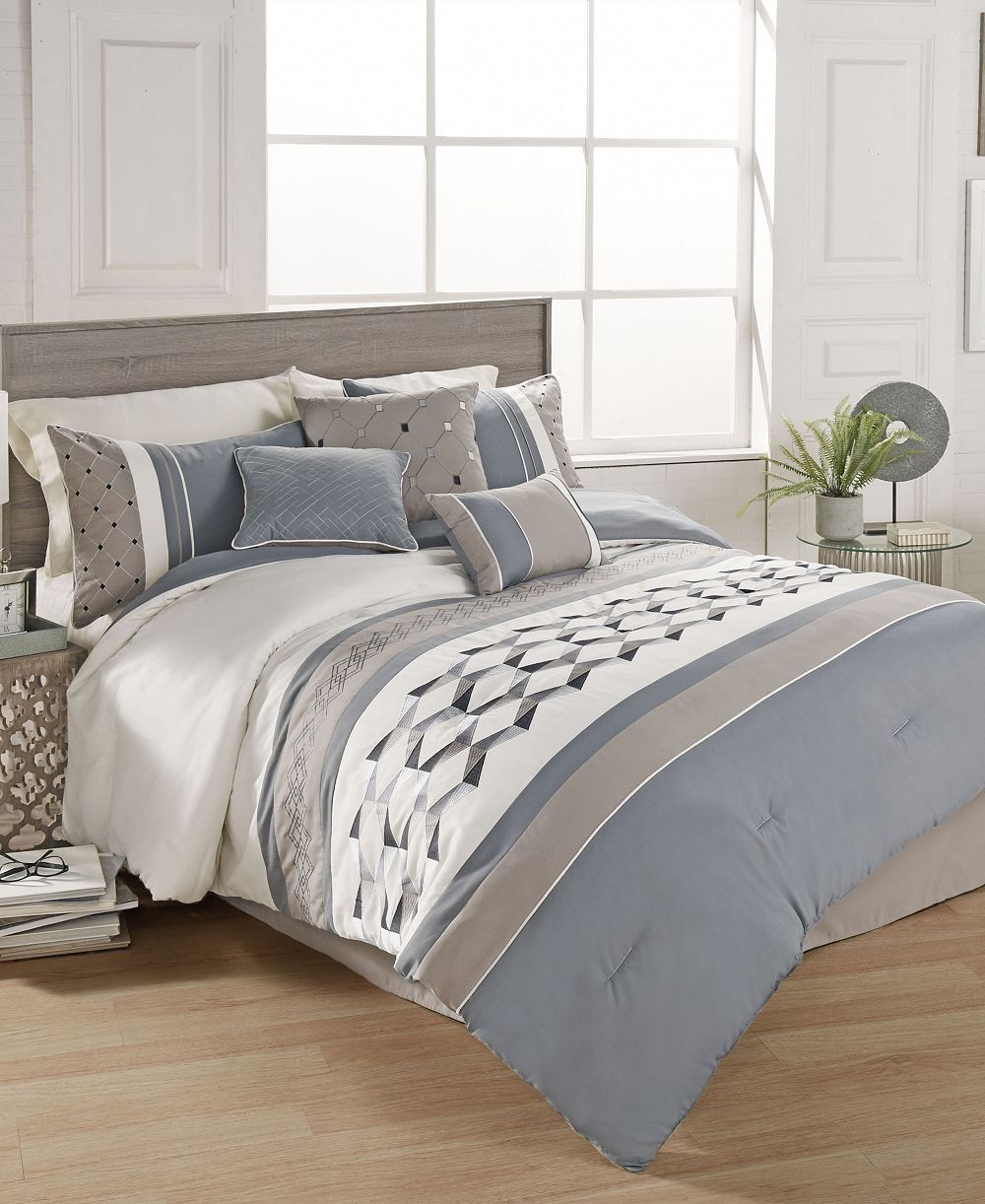 Комплект постельного белья Riverbrook Home Beren, King, 7-Pc.
