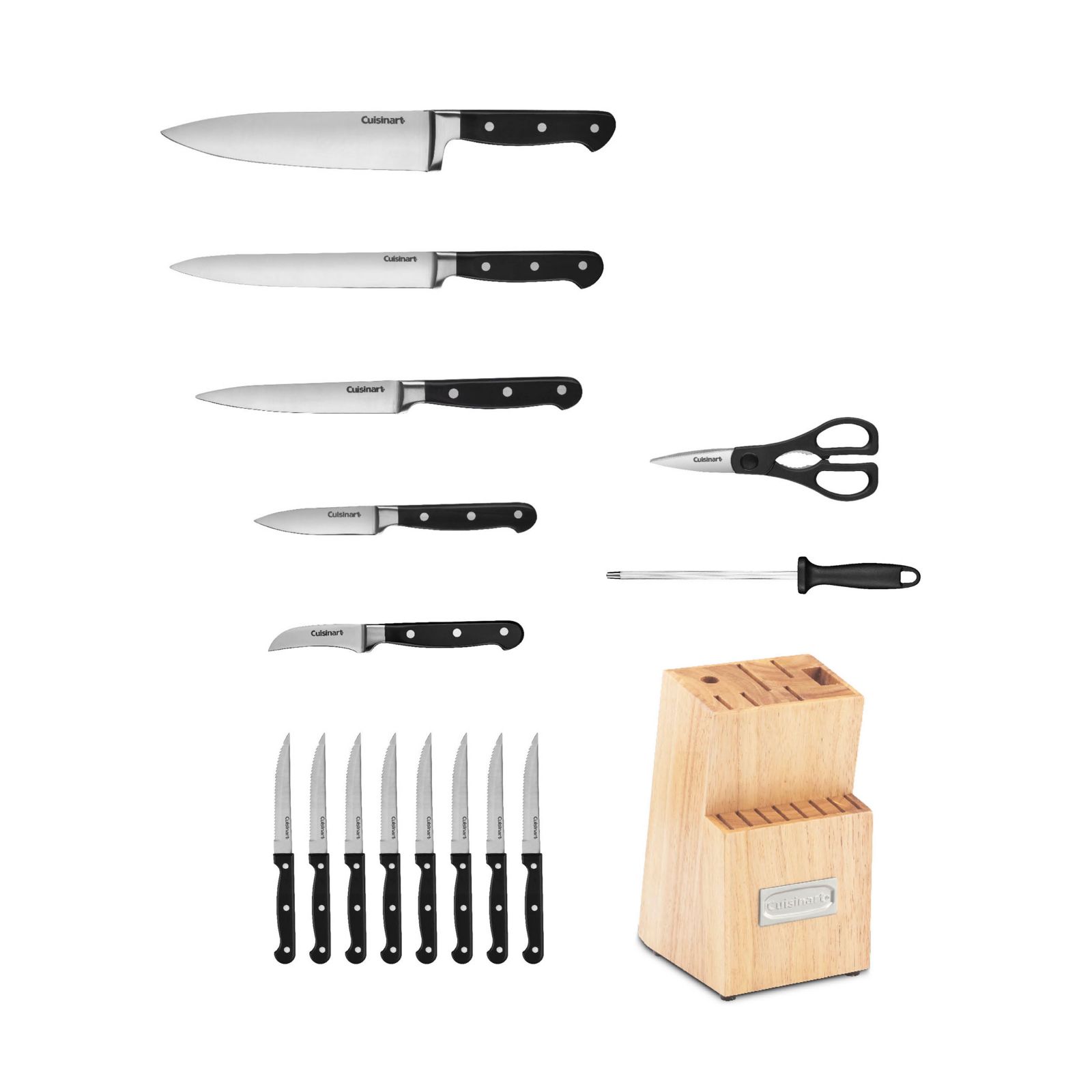 Cuisinart Classic Triple Rivet 16-Piece Cutlery Set