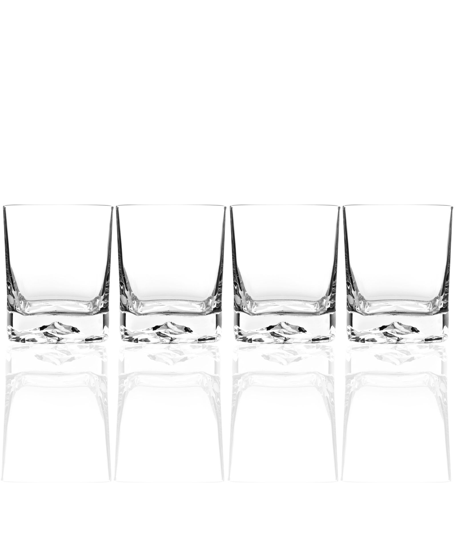 Стаканы Luigi Bormioli Glassware, Set of 4 On the Rocks Double Old-Fashioned