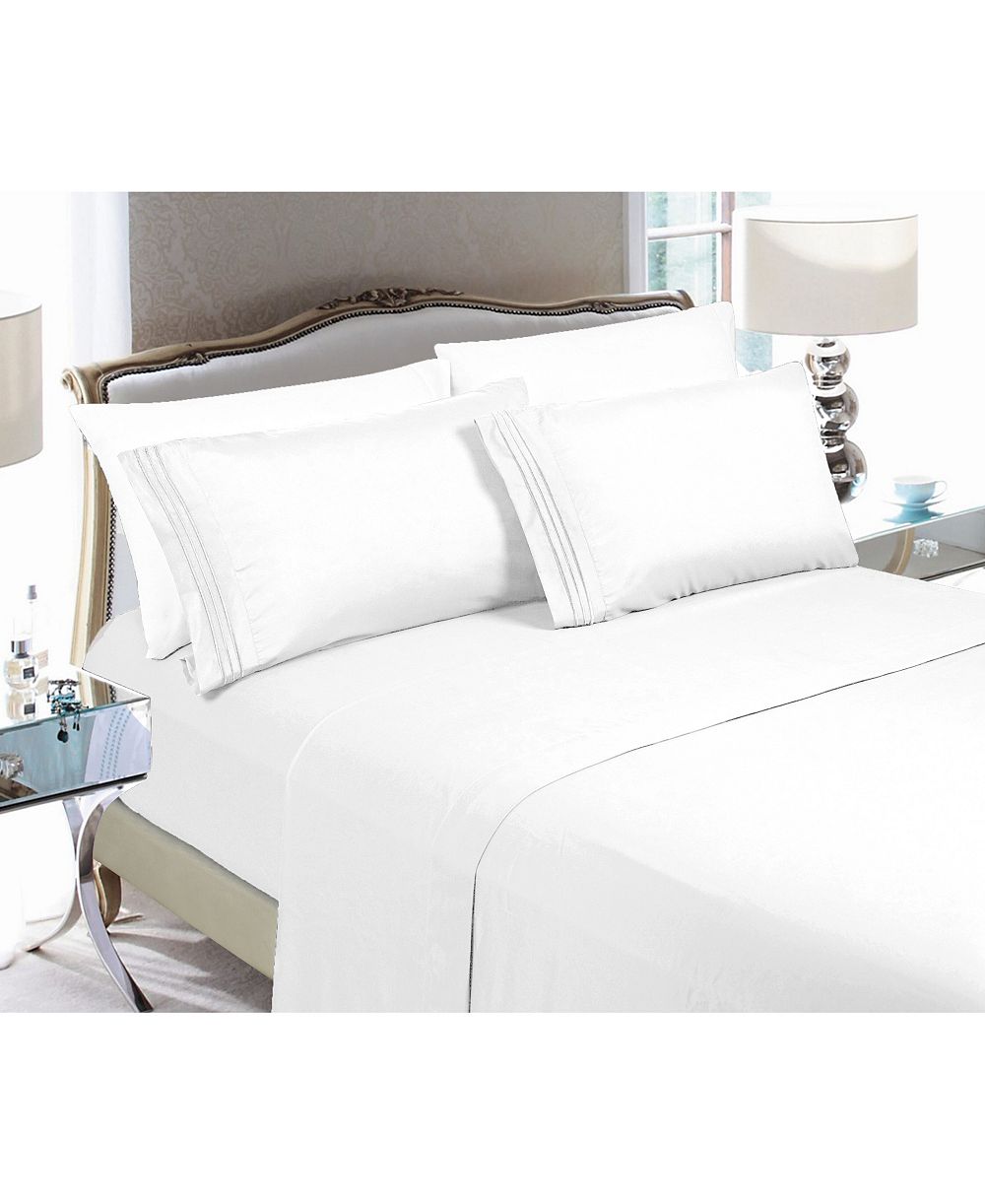 Комплект простыней Elegant Comfort Luxury Soft Solid 4-Pc. Full