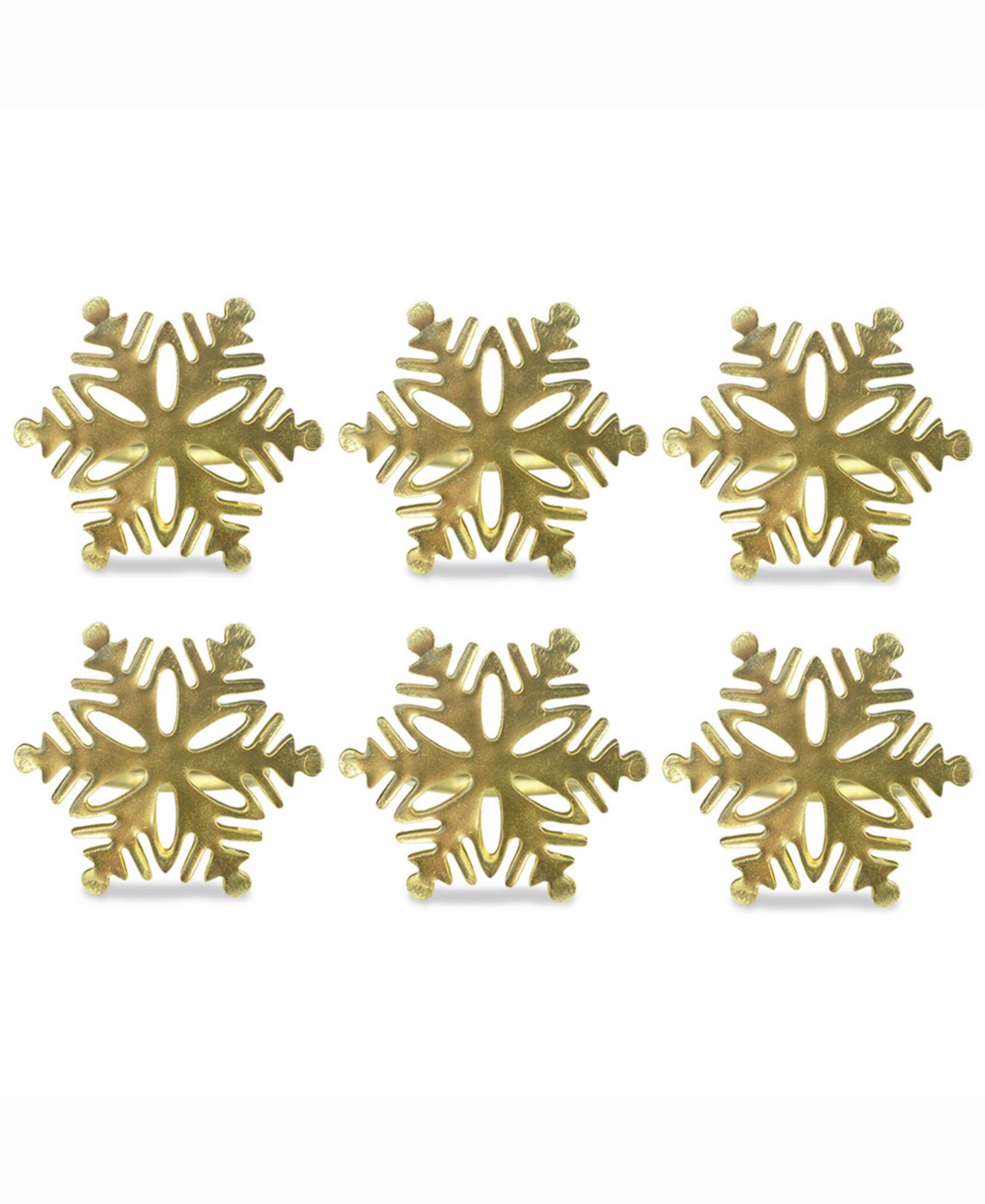 Кольцо для салфеток Snowflake, набор из 6 штук