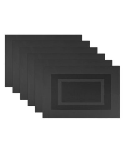 Набор салфеток Design Imports PVC Double frame, 6 шт