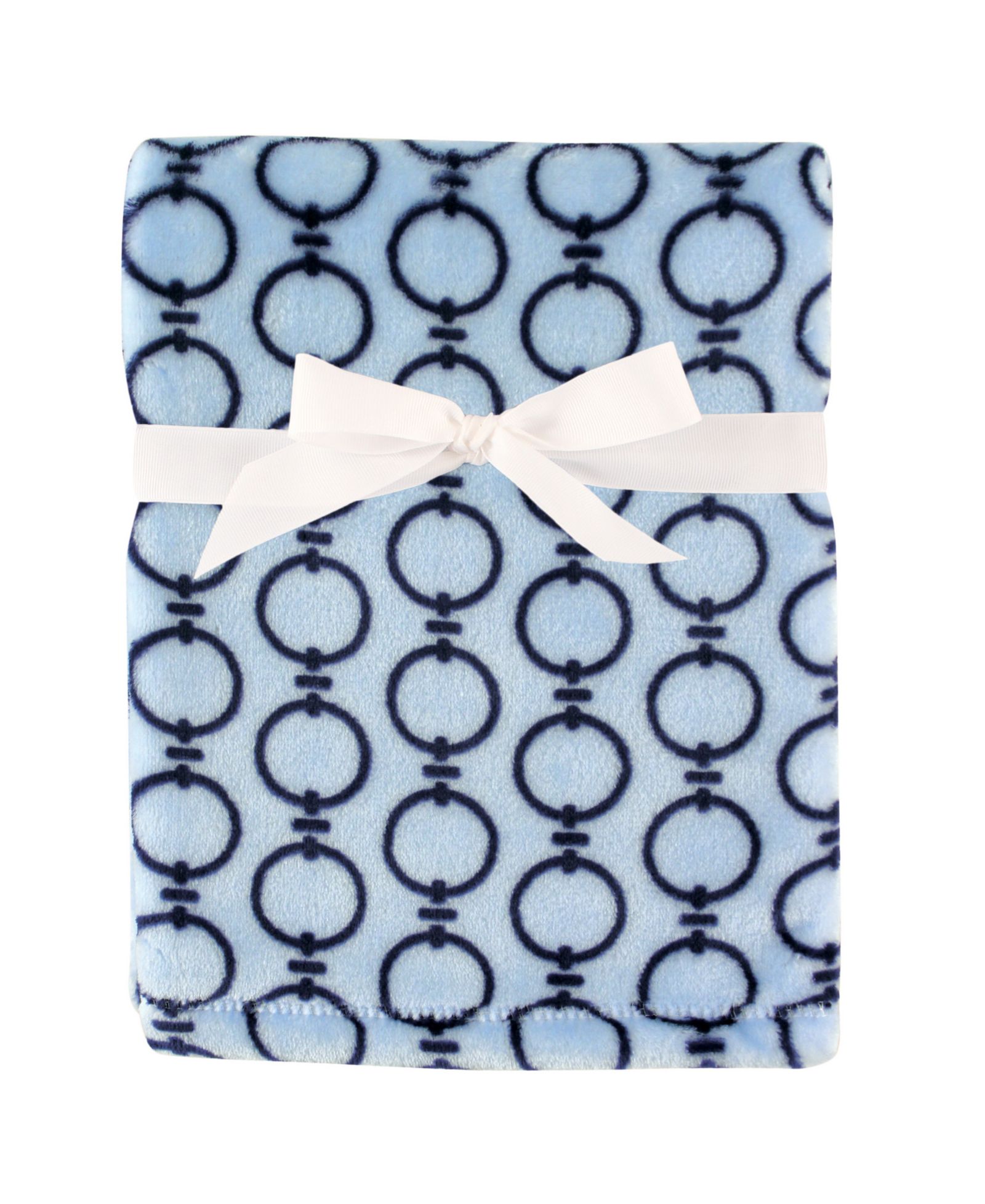 Hudson Baby Luxe Dual-Sided Comfort Blanket Plush & Fleece