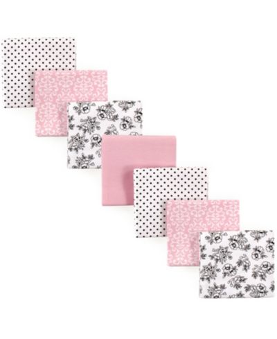 Hudson Baby Детский набор из 7 фланелевых пеленок, цвет Soft Cotton