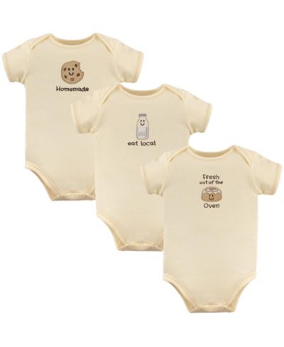 Touched by Nature Natural Baby Bodysuit 3Pk