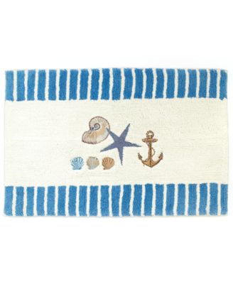 Коврик для ванной Avanti Antigua Starfish & Seashells, 20" x 30"