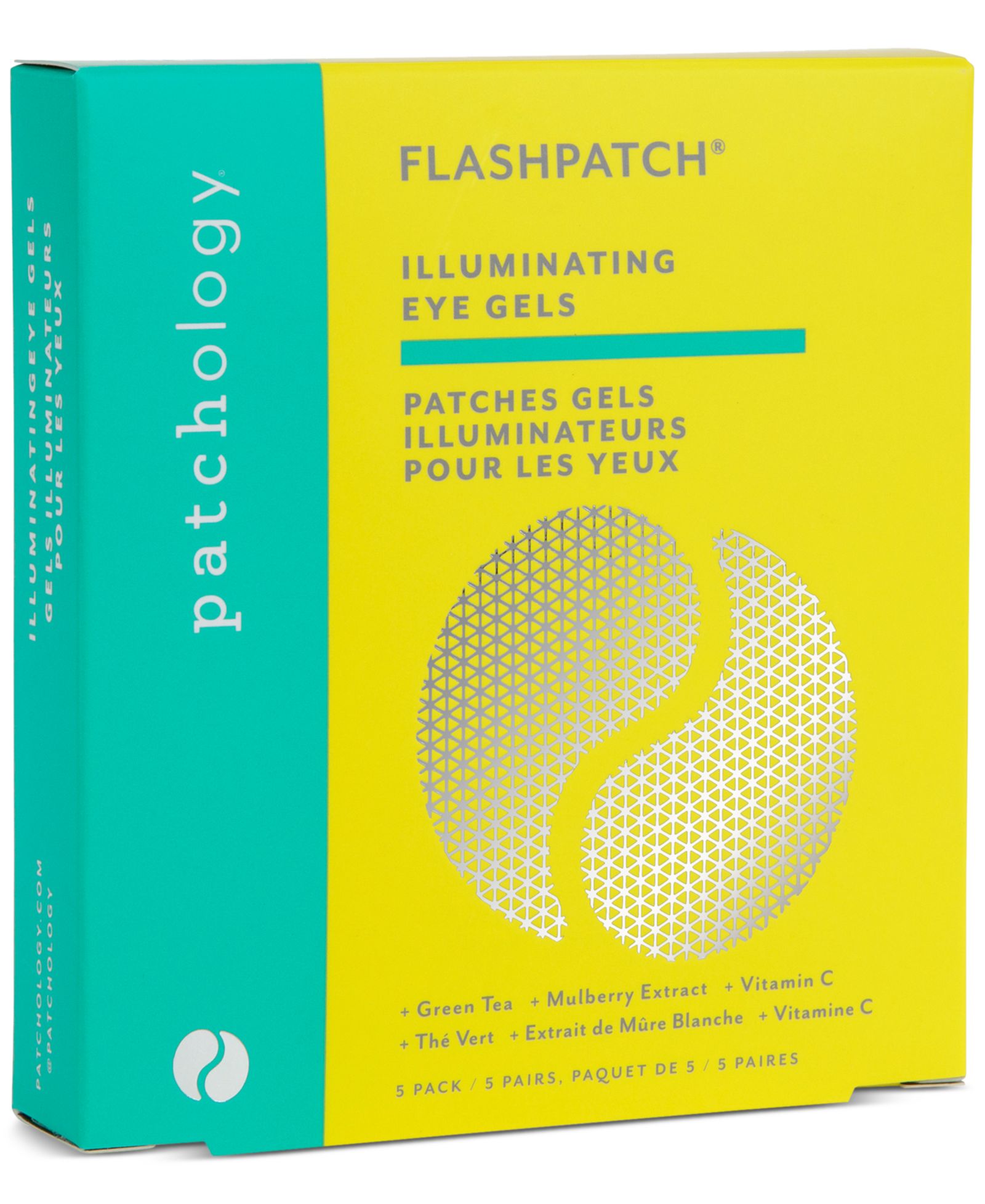 Patchology FlashPatch освежающие гелевые маски для глаз, 5 шт.