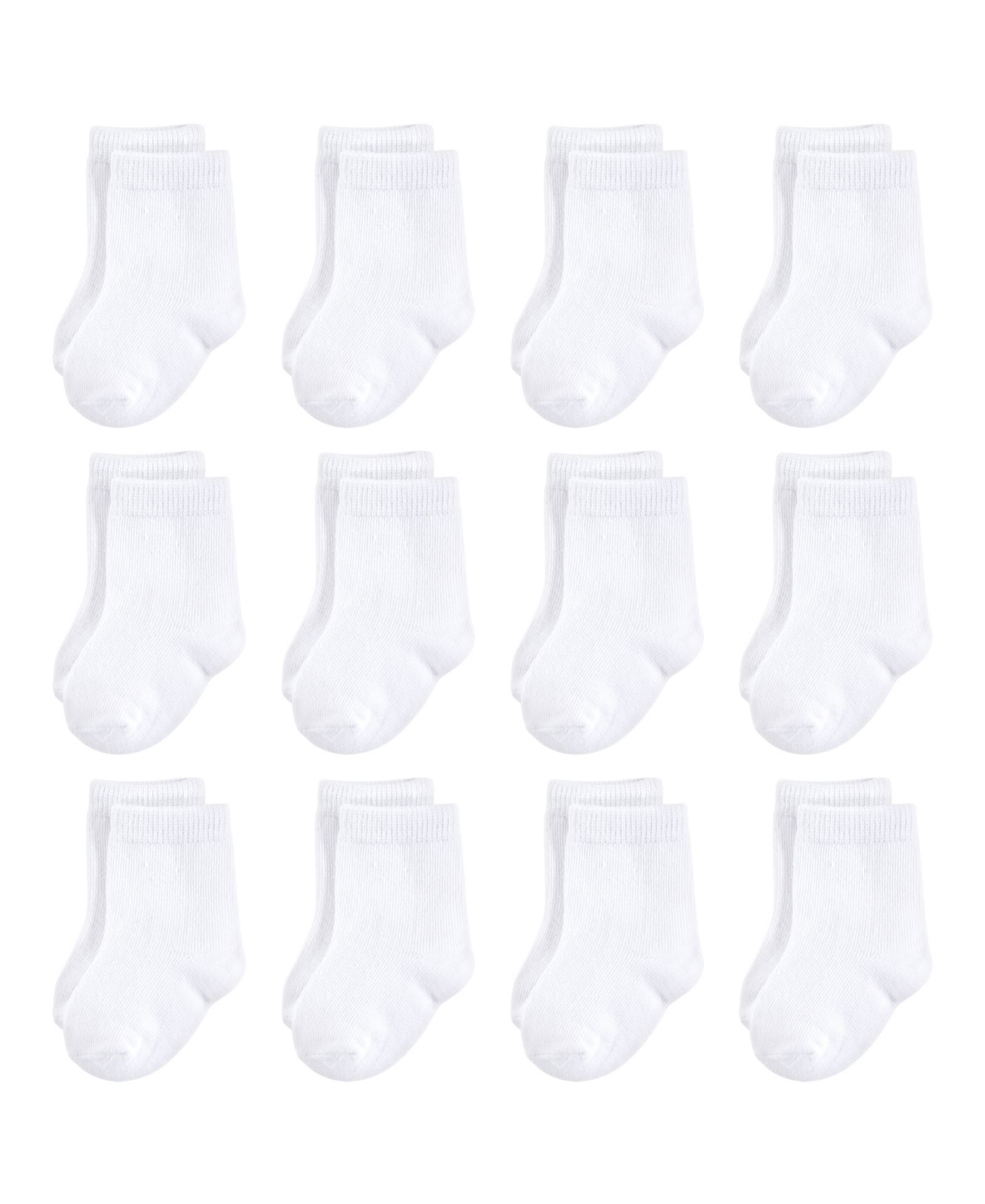 Touched by Nature 12Pk Natural Terry Socks