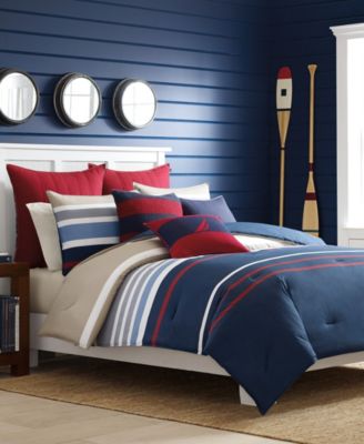Nautica Bradford Reversible 3-Piece Comforter Set, Full/Queen
