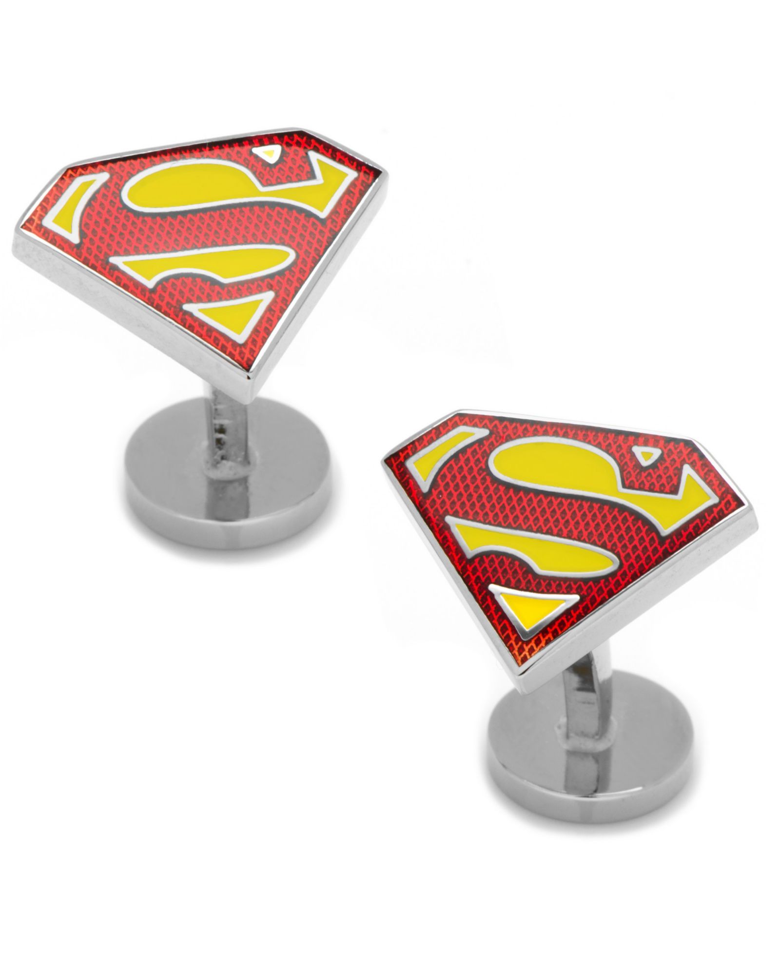 Запонки Textured Superman Shield