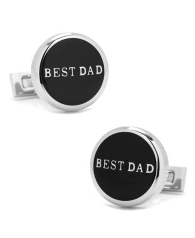 Best Dad запонки из нержавеющей стали