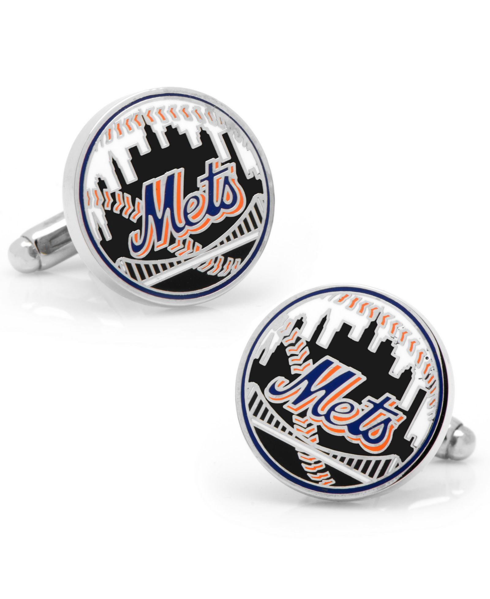 New York Mets запонки Baseball