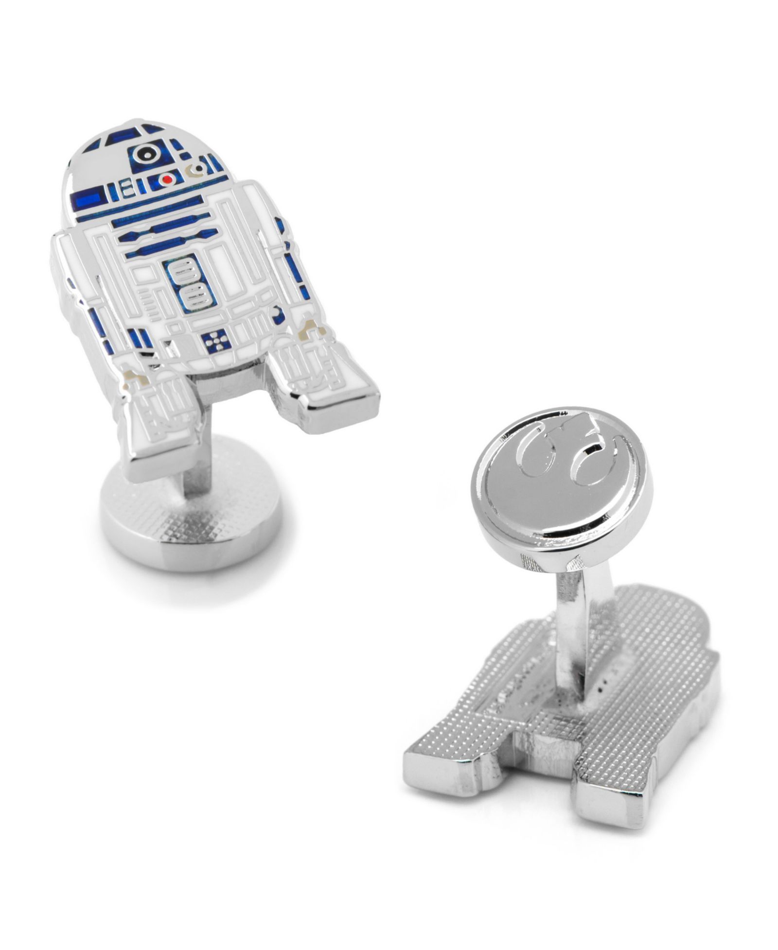 Запонки R2D2 эмалевые