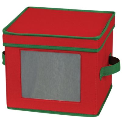 Household Essentials China Plate Storage Box, Salad Plate Storage