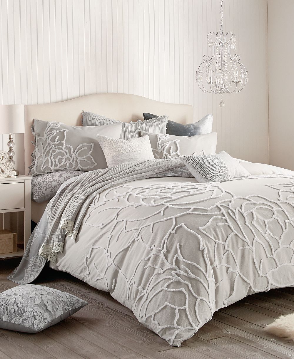 Peri Home Комплект наволочек Chenille Rose, King