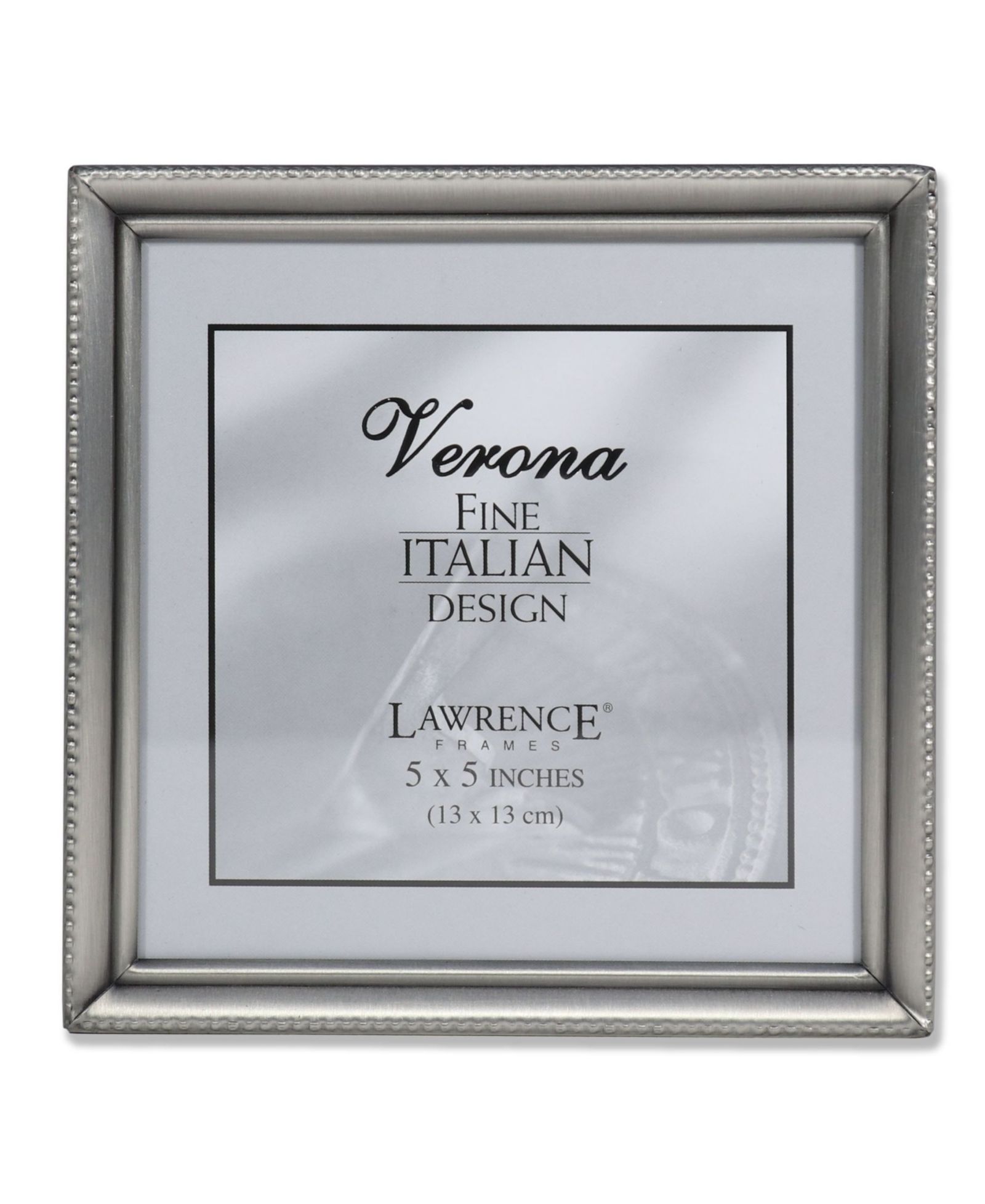 Рамка для фото Lawrence Frames Antique Pewter, 5" x 5"