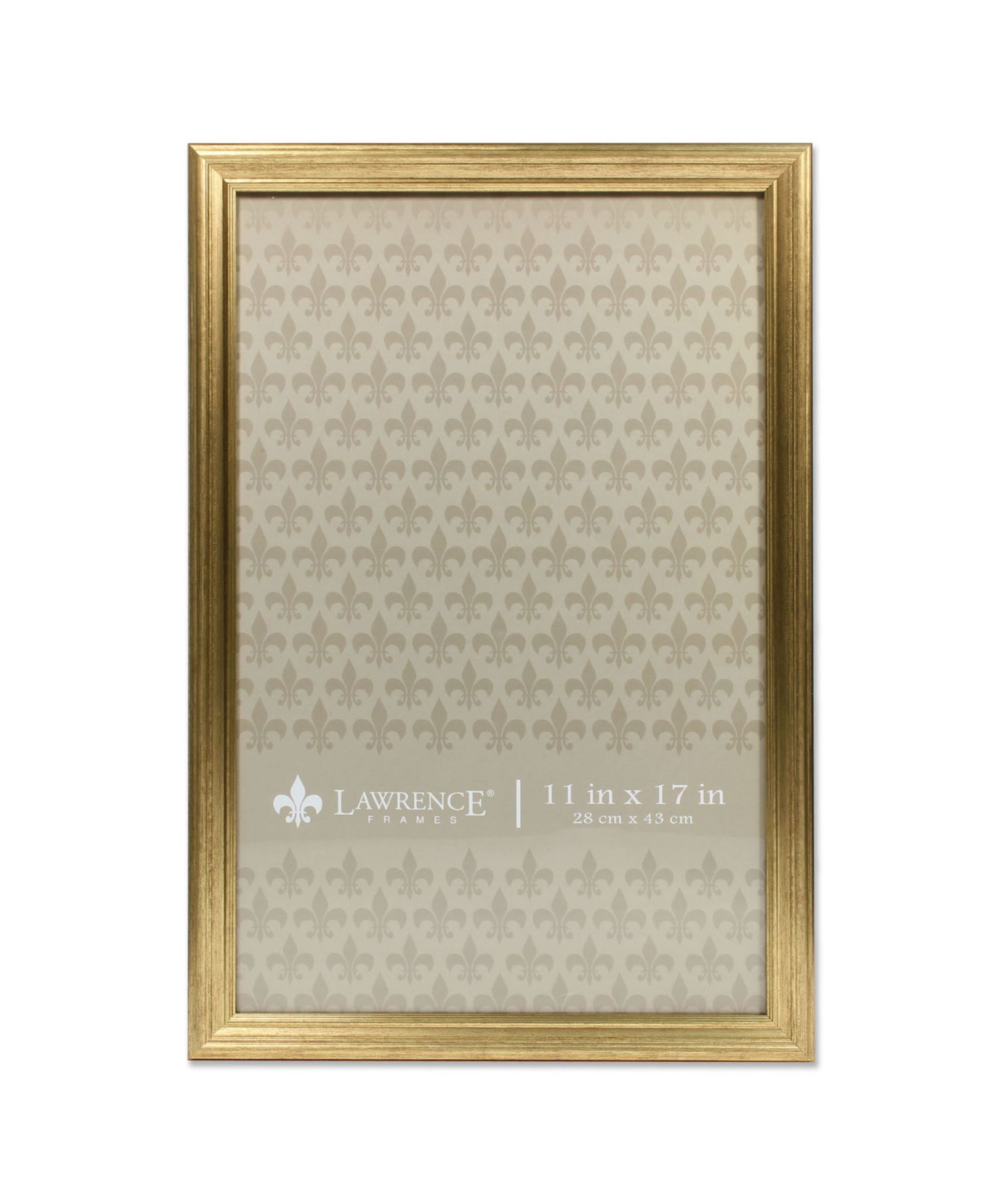 Рамка для фото Lawrence Frames Sutter Burnished Gold 11" x 17"