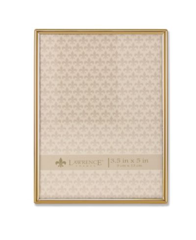 Lawrence Frames Simply Gold Metal Picture Frame - 3.5" x 5"