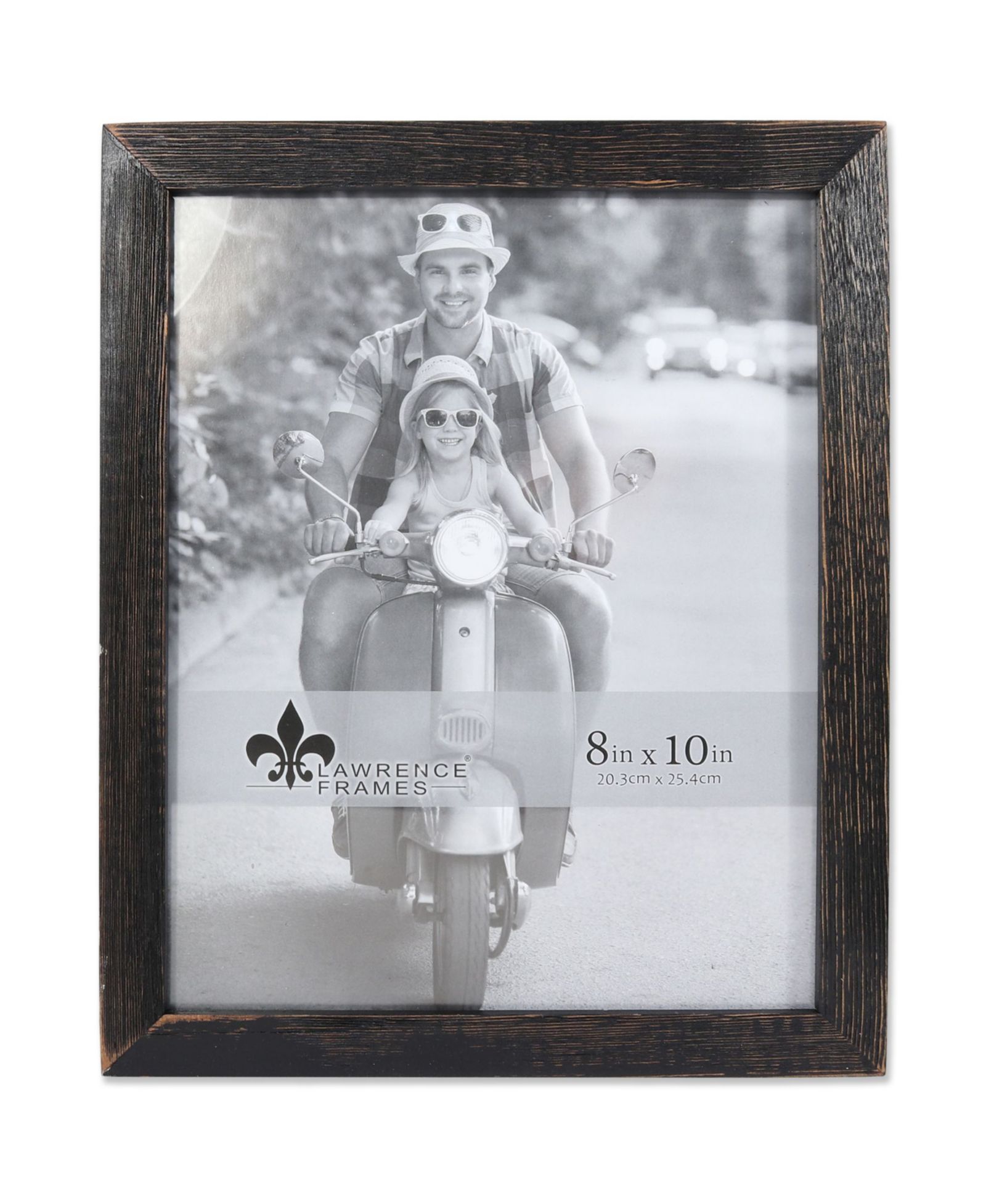 Lawrence Frames рамка для фотографий Charlotte Weathered Black Wood 8" x 10"