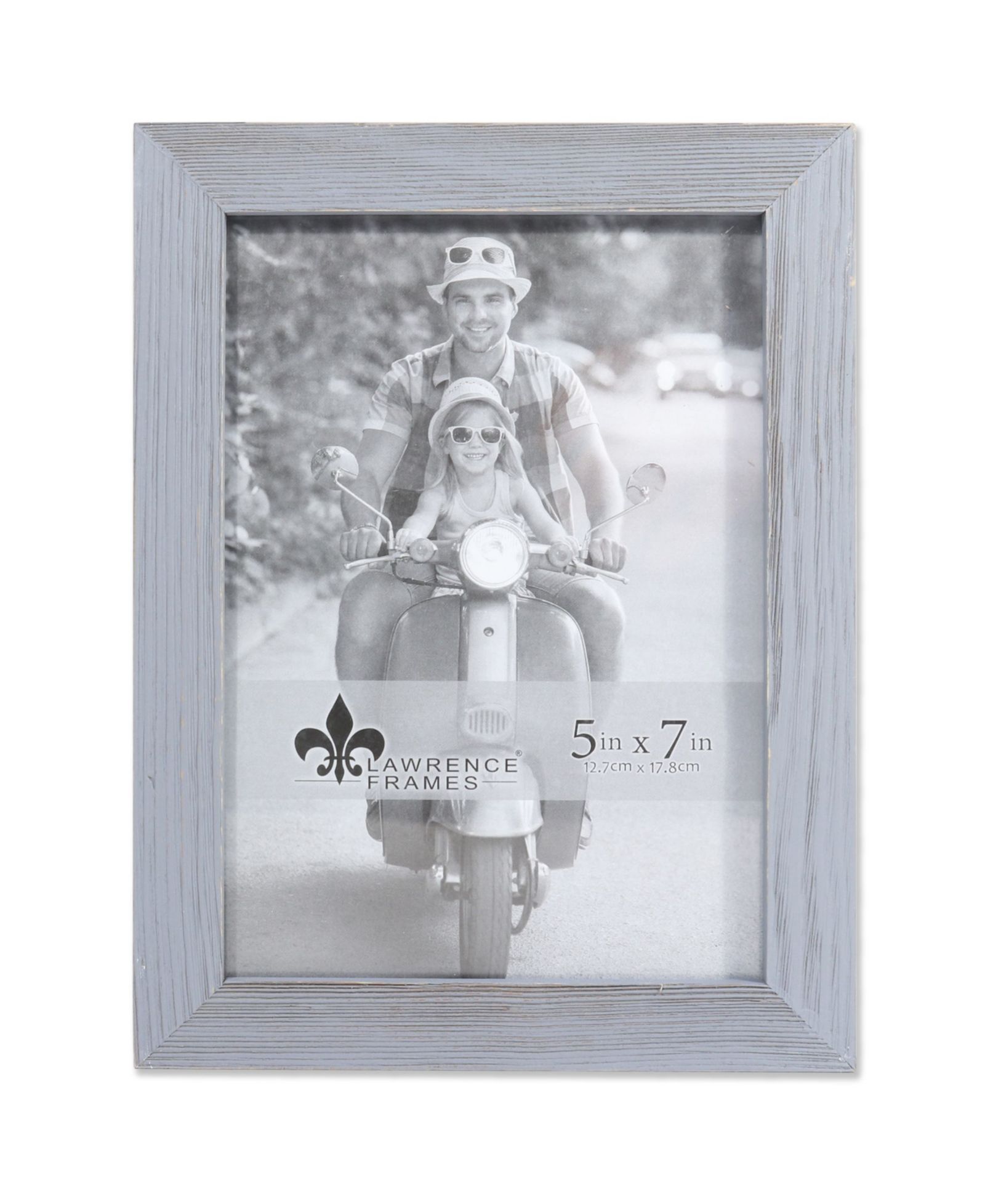 Рамка для фото Lawrence Frames Charlotte Weathered Gray Wood 5" x 7"