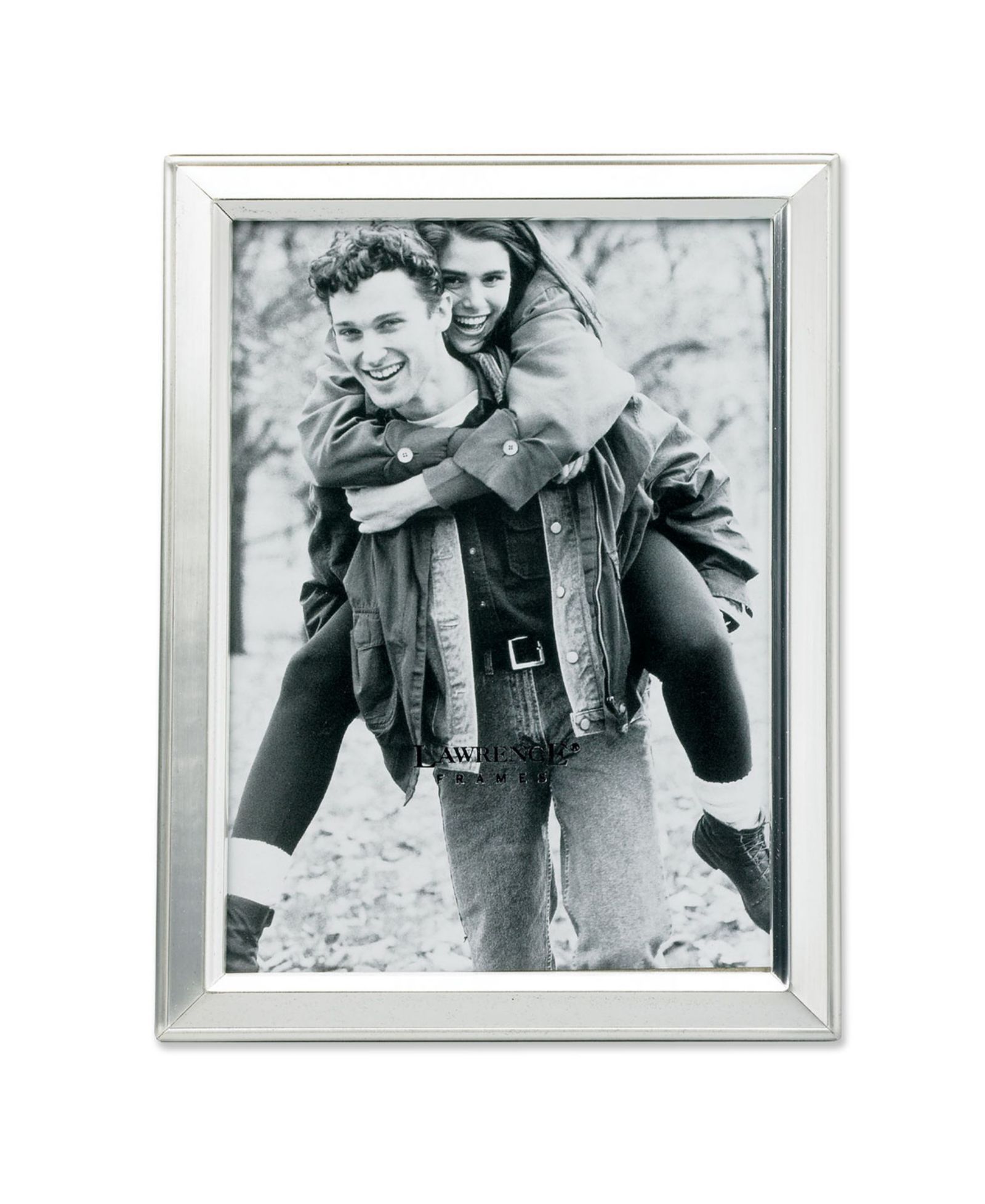 Lawrence Frames металлическая рамка для фотографий матового серебра 3.5" x 5"