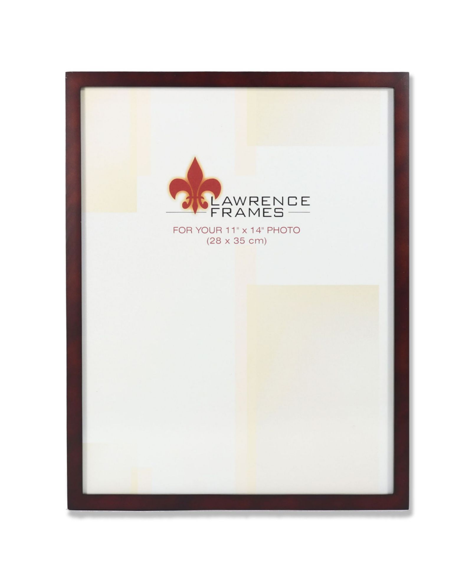 Lawrence Frames 755911 Espresso Wood Picture Frame - 11" x 14"