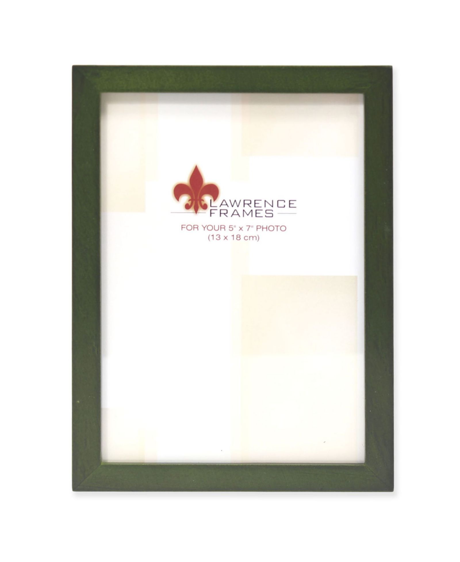 Рамка для картины Lawrence Frames Green Wood Gallery Collection 5" x 7"