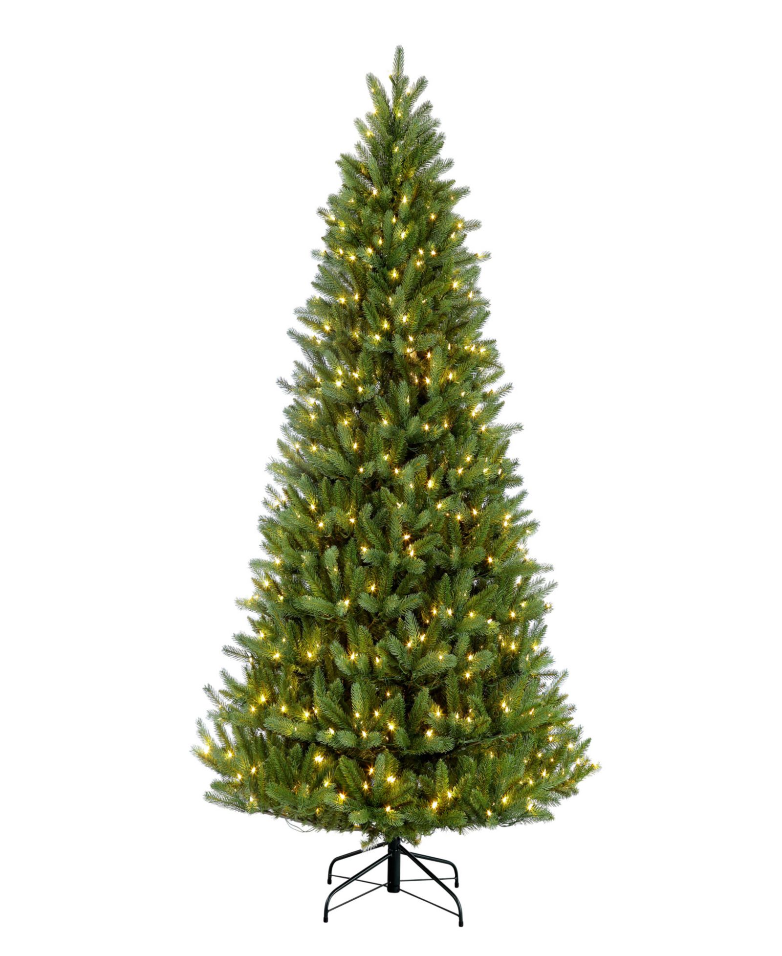 Puleo International 9 ft Pre-Lit Green Mountain Fir Artificial Christmas Tree with 1000 UL-Listed Clear Lights