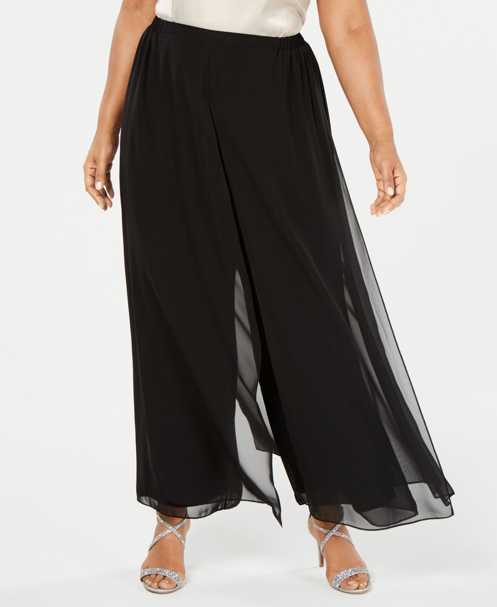 Платье Alex Evenings Plus Size Flowy Wide-Leg Pants