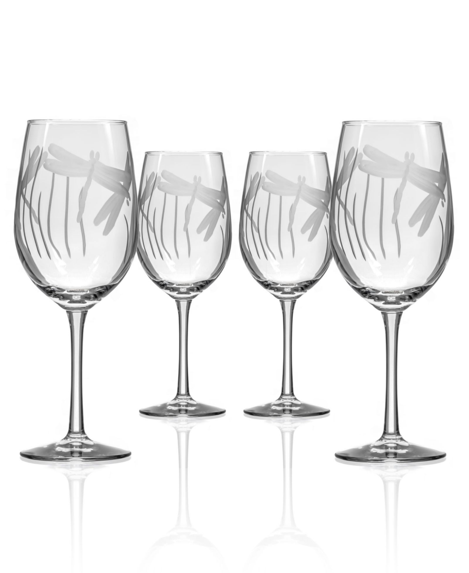 Бокал для белого вина Rolf Glass Dragonfly 12oz - набор из 4 бокалов