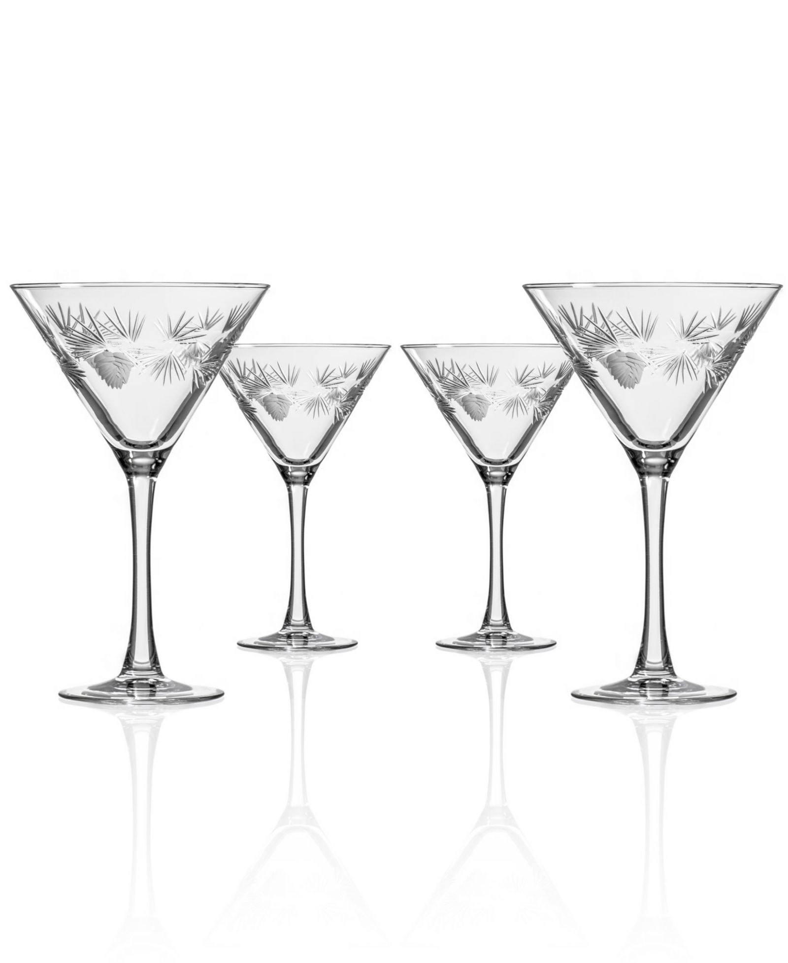 Бокалы для мартини Rolf Glass Icy Pine, 10oz - Set of 4