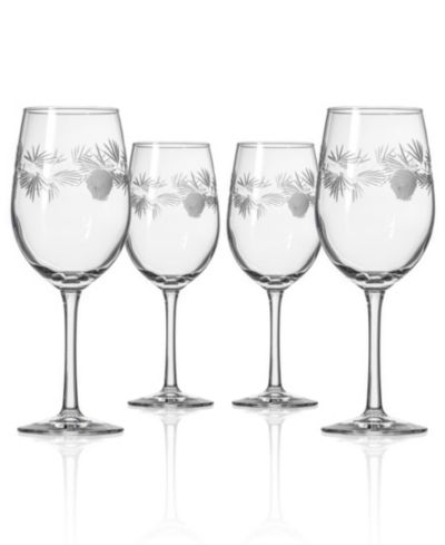 Rolf Glass Icy Pine White Wine Glass 12oz - Set of 4 Glasses