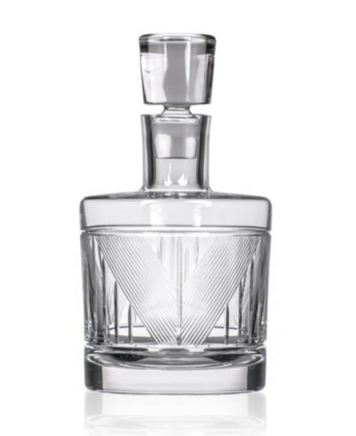 Rolf Glass Bleecker Street Whiskey Decanter 25oz