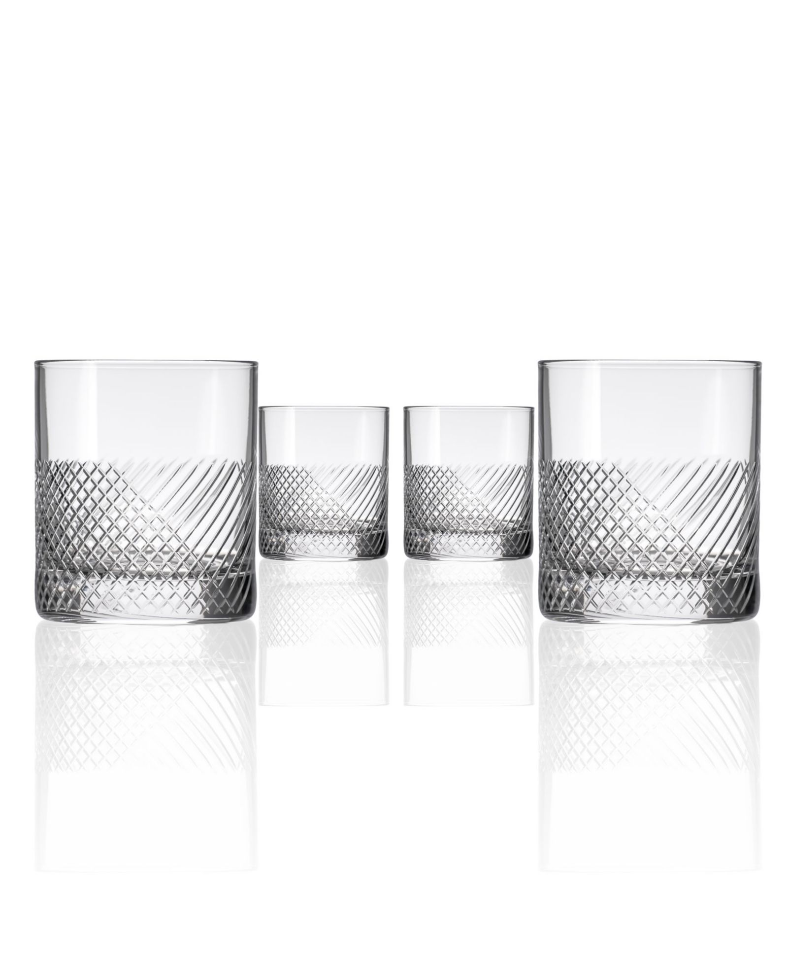 Набор из 4 стаканов Rolf Glass Bourbon Street On The Rocks 10oz