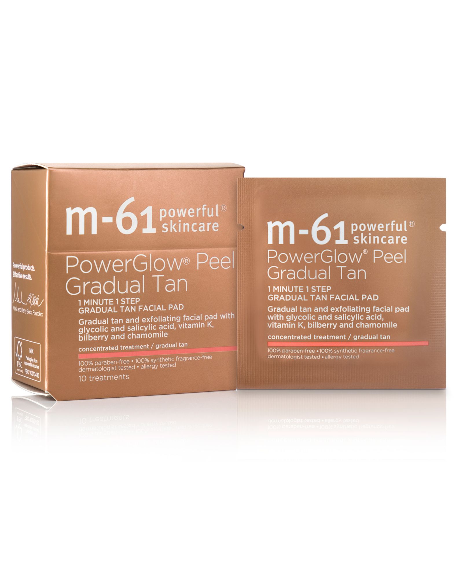 Пилинг m-61 by Bluemercury PowerGlow, 10 шт