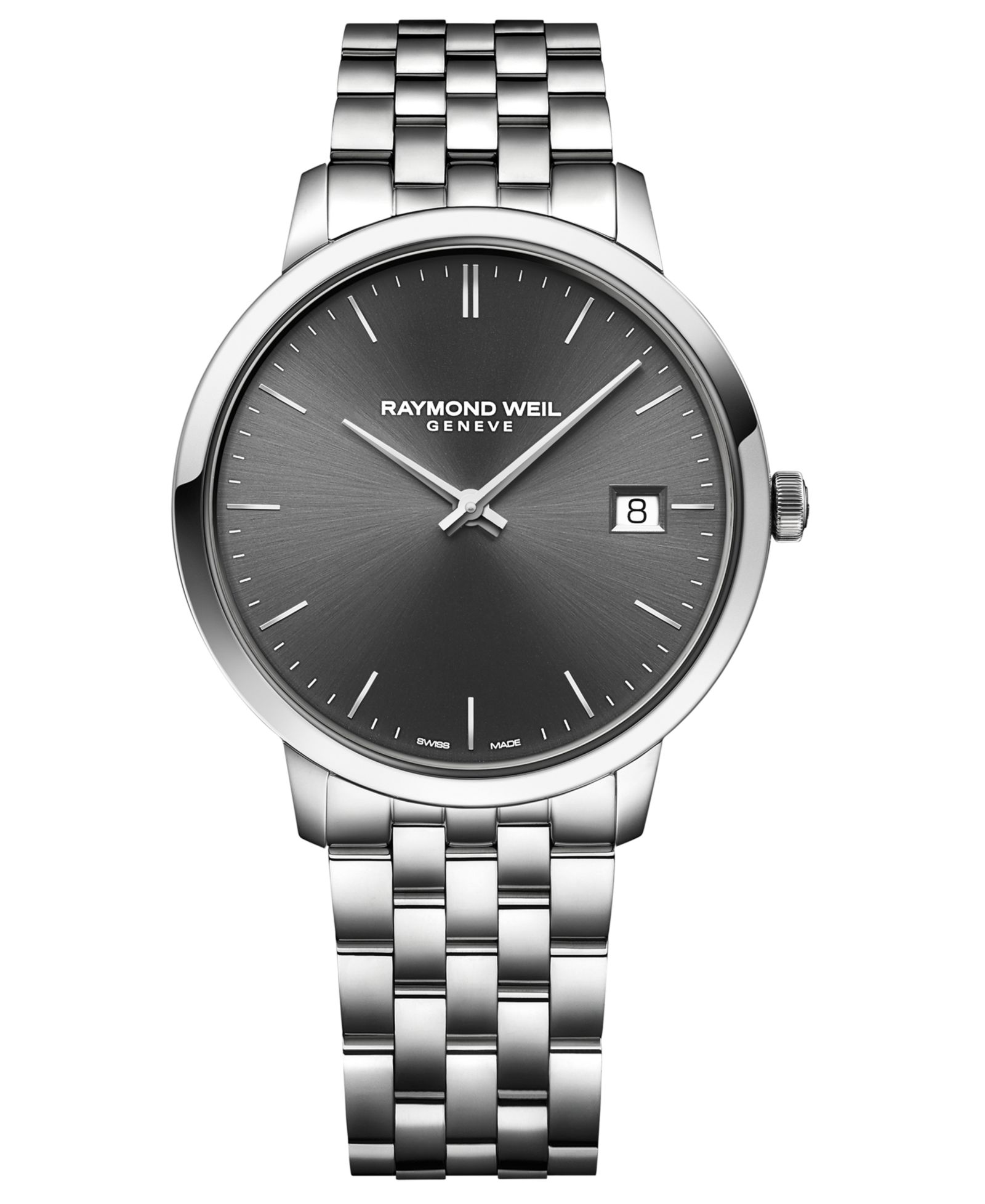 Мужские швейцарские часы Raymond Weil Toccata из нержавеющей стали, 42mm