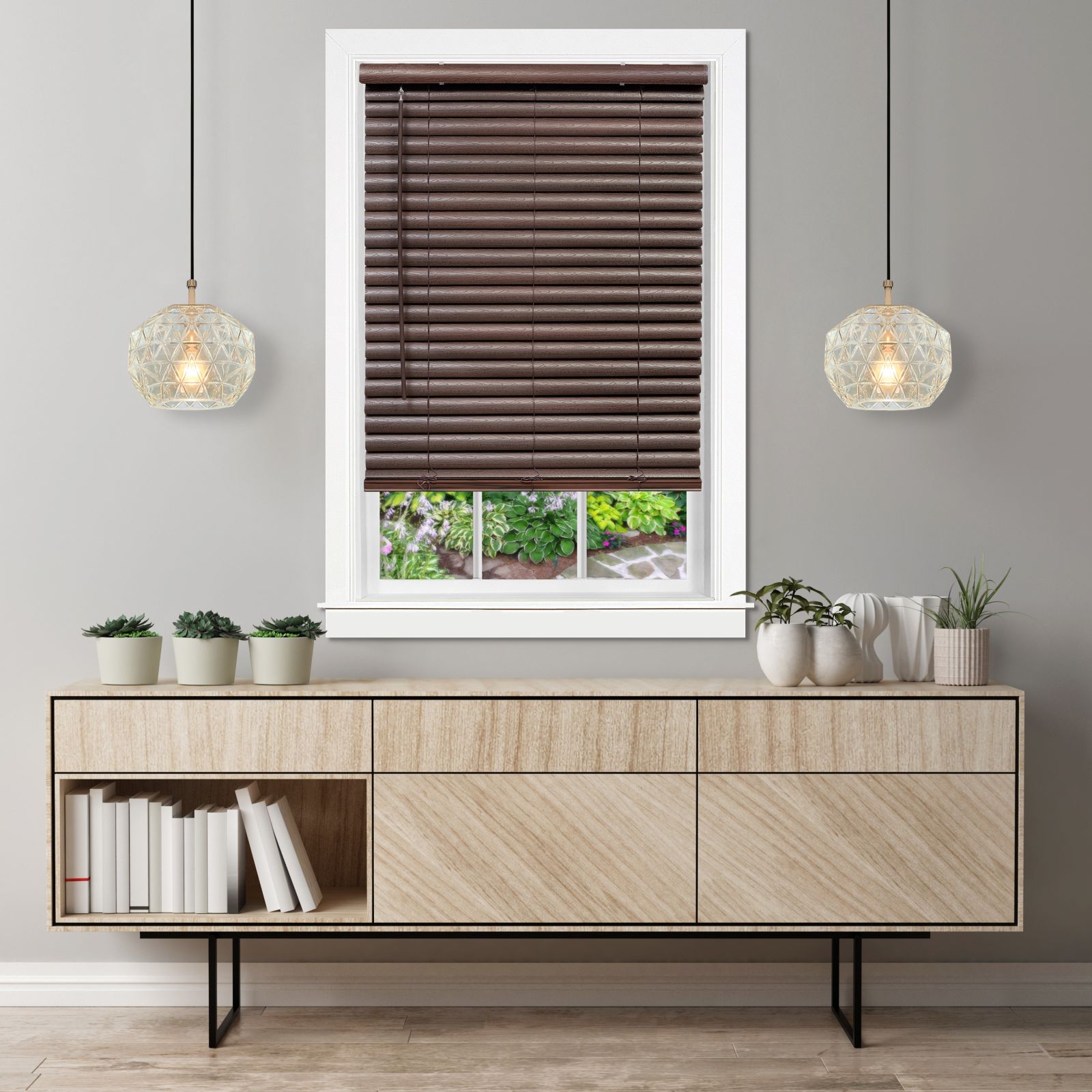 Achim GII Luna Cordless Vinyl 2" Venetian Blind , 32" x 64