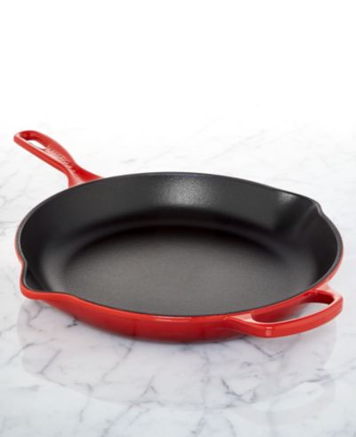 Эмалированная чугунная сковорода Le Creuset 11.75" с вспомогательной ручкой