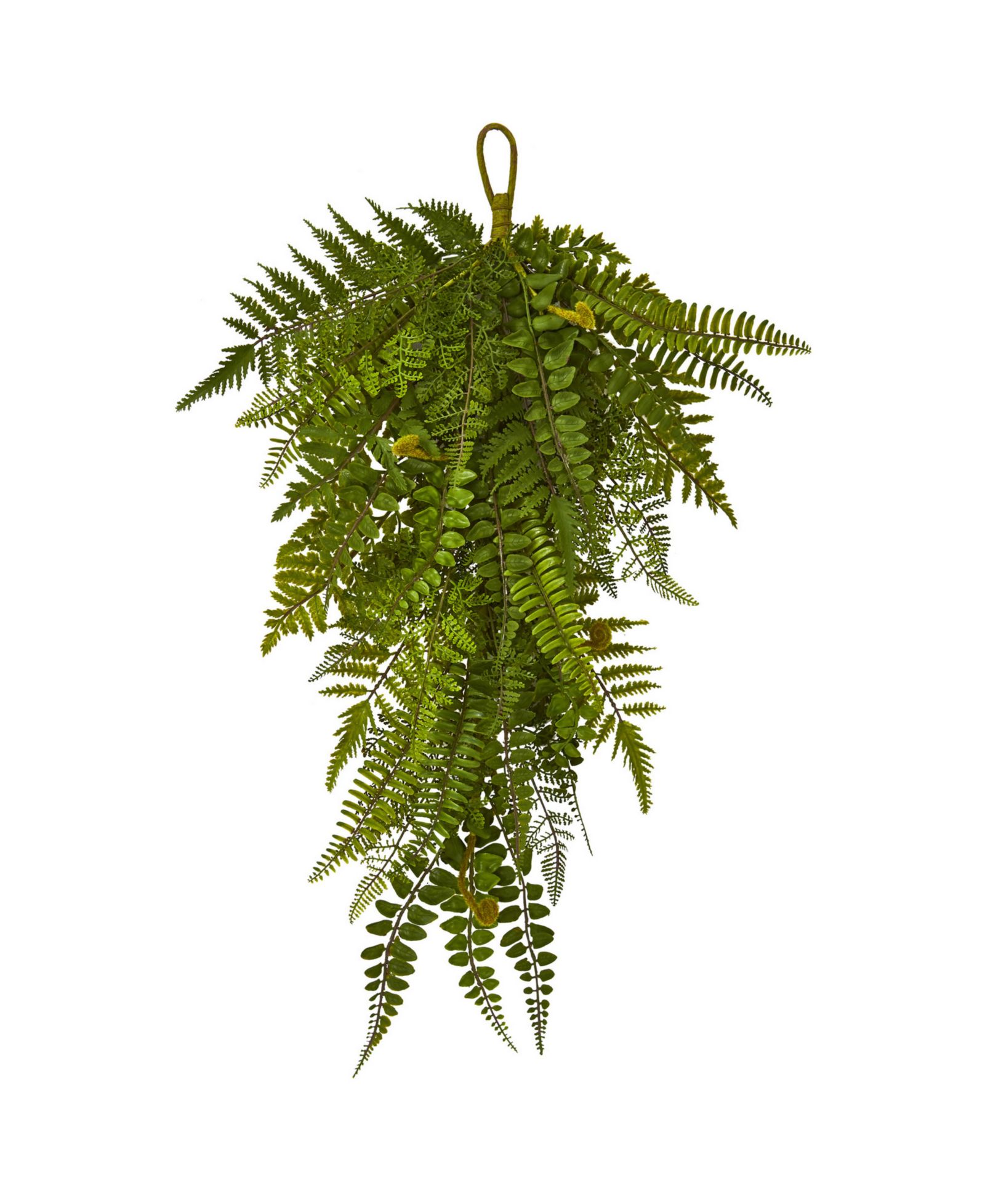 Nearly Natural Искусственный папоротник 28" (набор из 2 шт.)