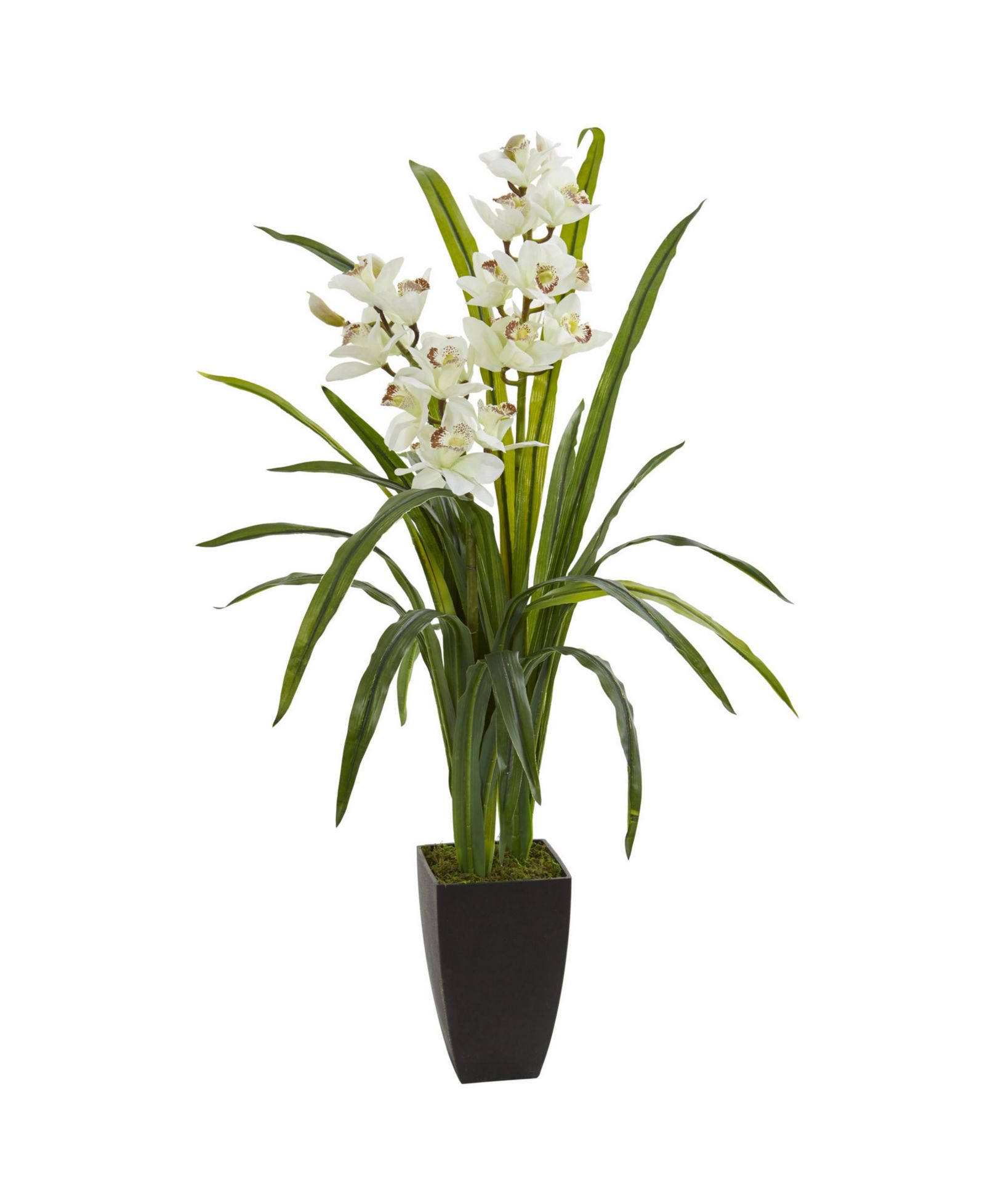 Nearly Natural 39” Cymbidium Orchid Artificial Plant